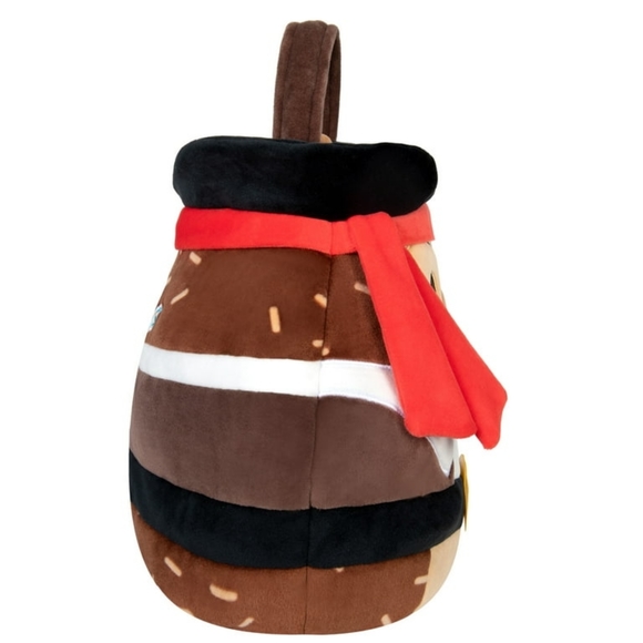 8” Squishmallow Hans the Pirate Hedgehog Halloween Plush Toy - Picture 5 of 7